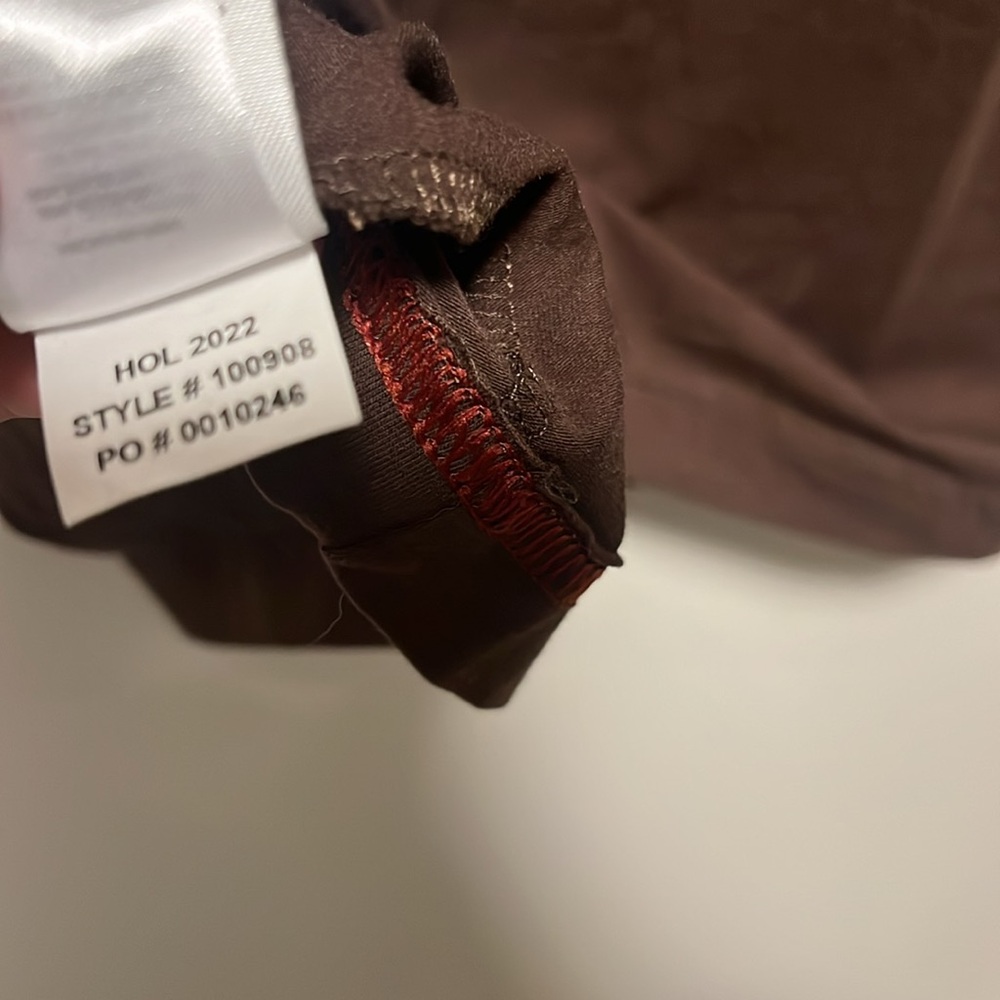 RHONE Origin Short Sleeve Tee, Classic Fit, Brown, Size L - Picture 12 of 12